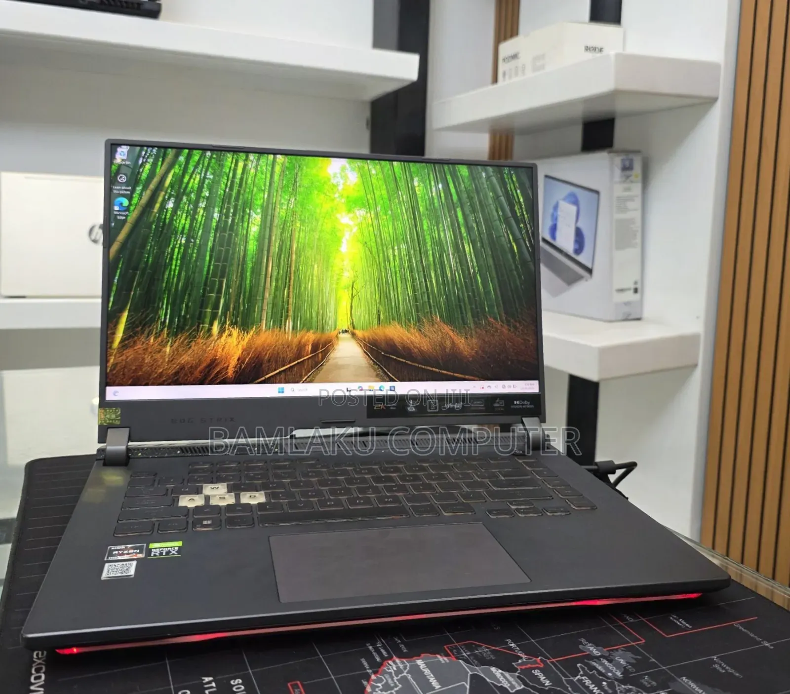 New Laptop Asus ROG Strix G15 32GB AMD Ryzen 9 SSD 512GB