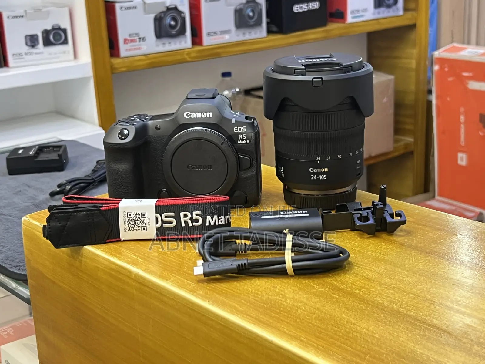 Canon R5 Mark 2 With Red Ring