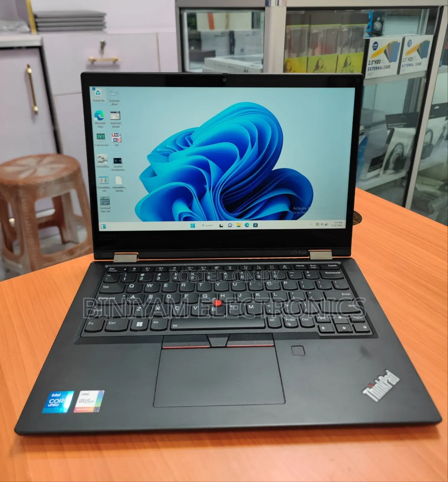 New Laptop Lenovo ThinkPad L13 Yoga 16GB Intel Core i5 SSD 512GB