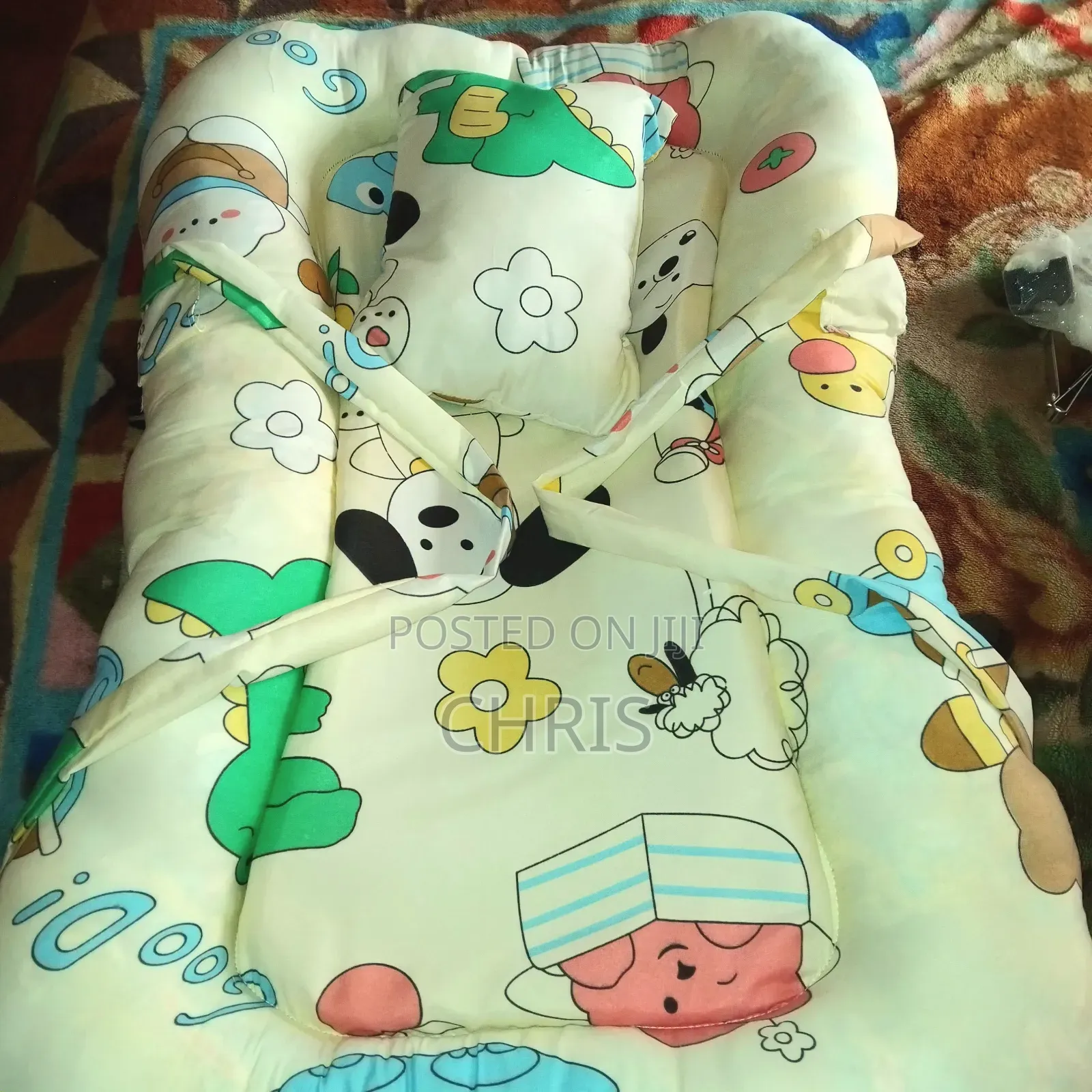 Portable Baby Nest Bed With Mosquito Net