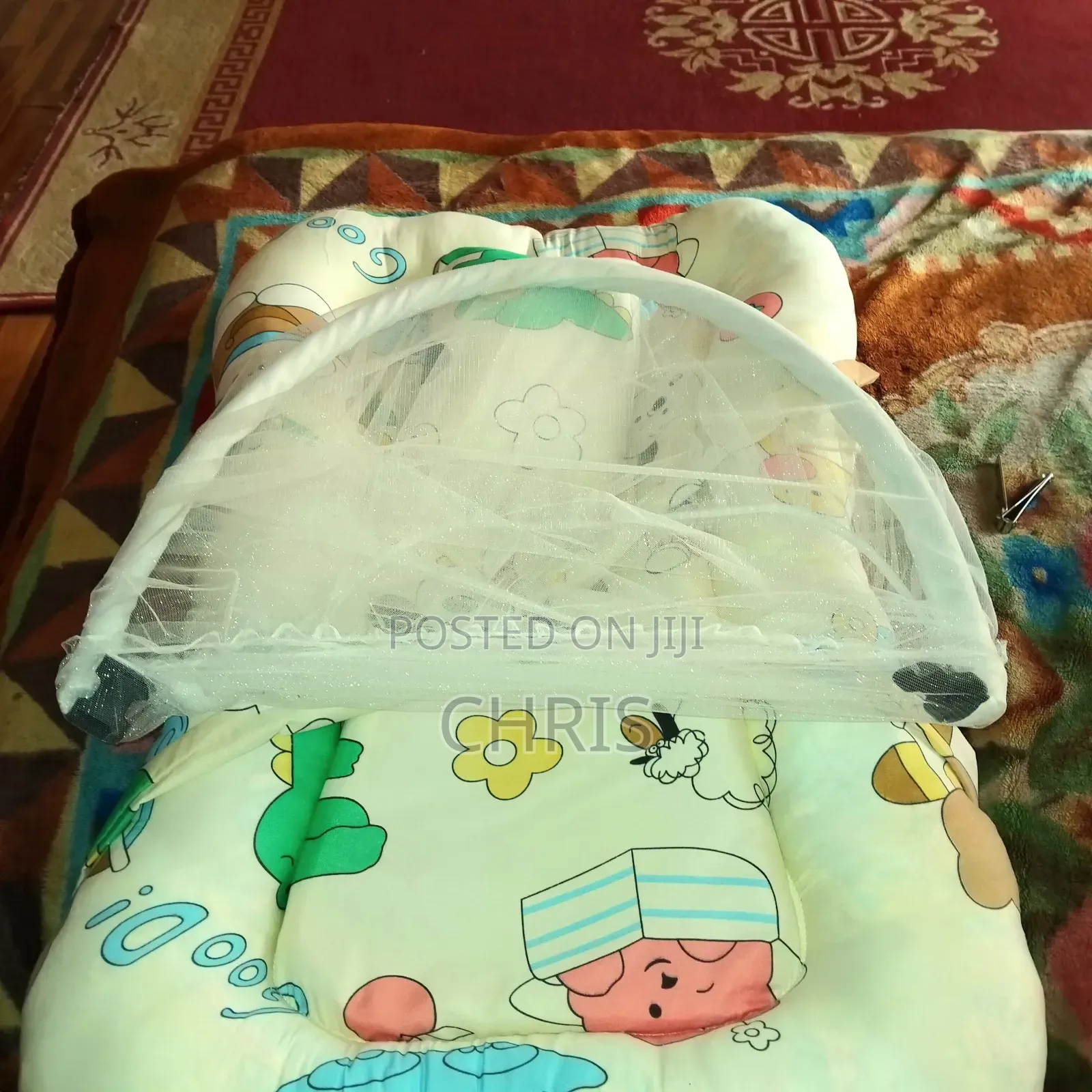 Portable Baby Nest Bed With Mosquito Net