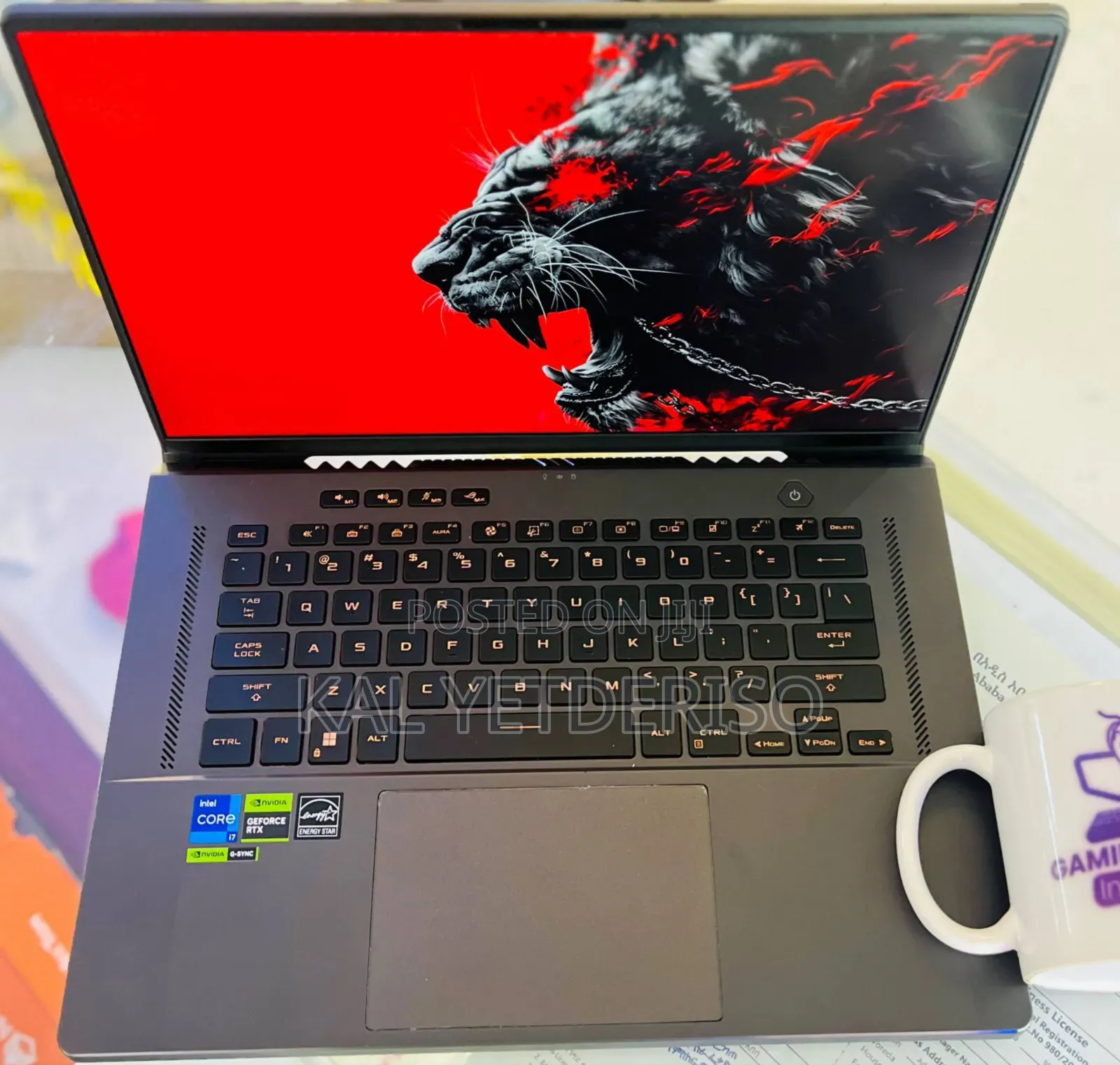 New Laptop Asus ROG Strix G16 G614 16GB Intel Core i7 SSD 1T