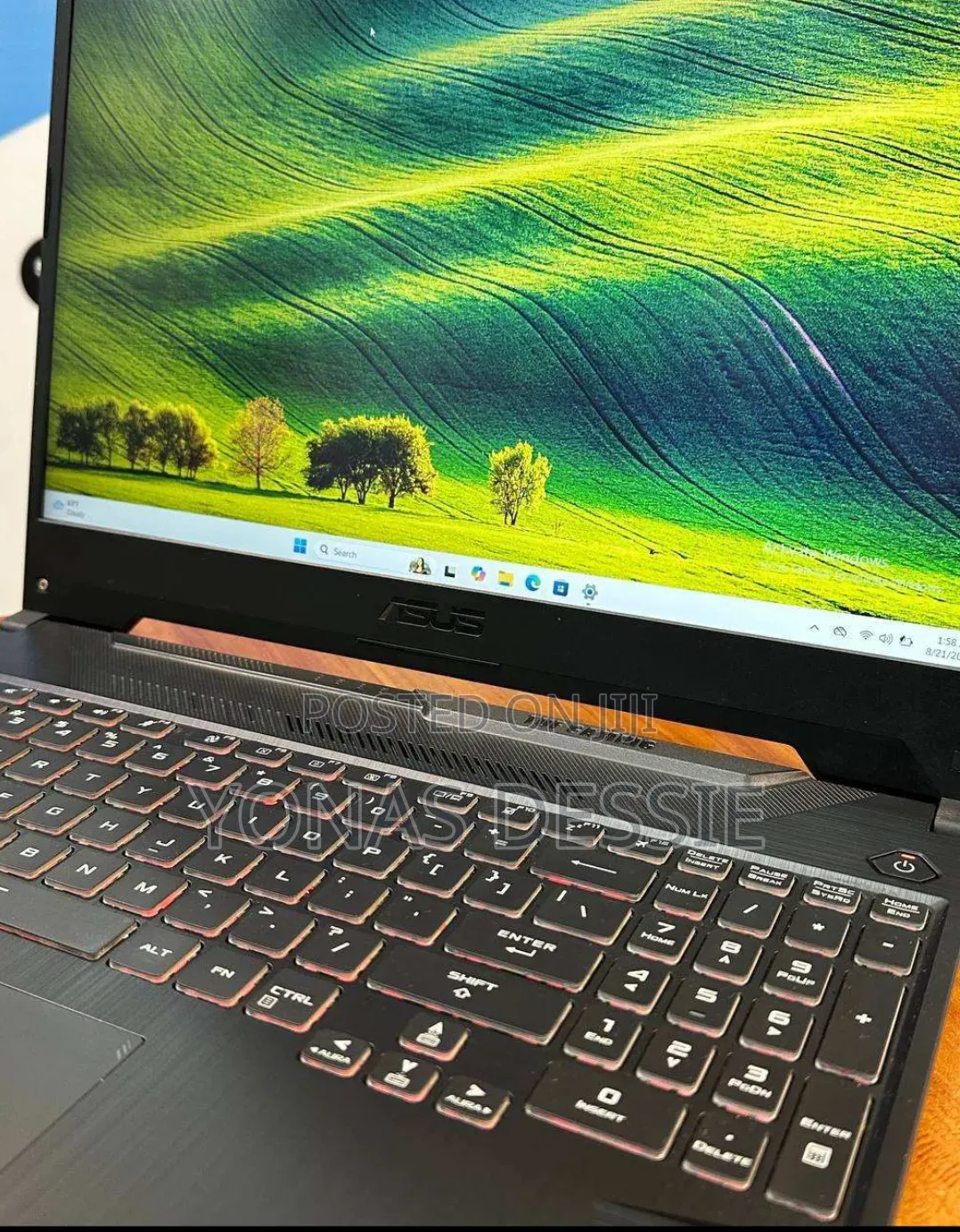 New Laptop Asus TUF Gaming A15 16GB AMD Ryzen 7 SSD 512GB