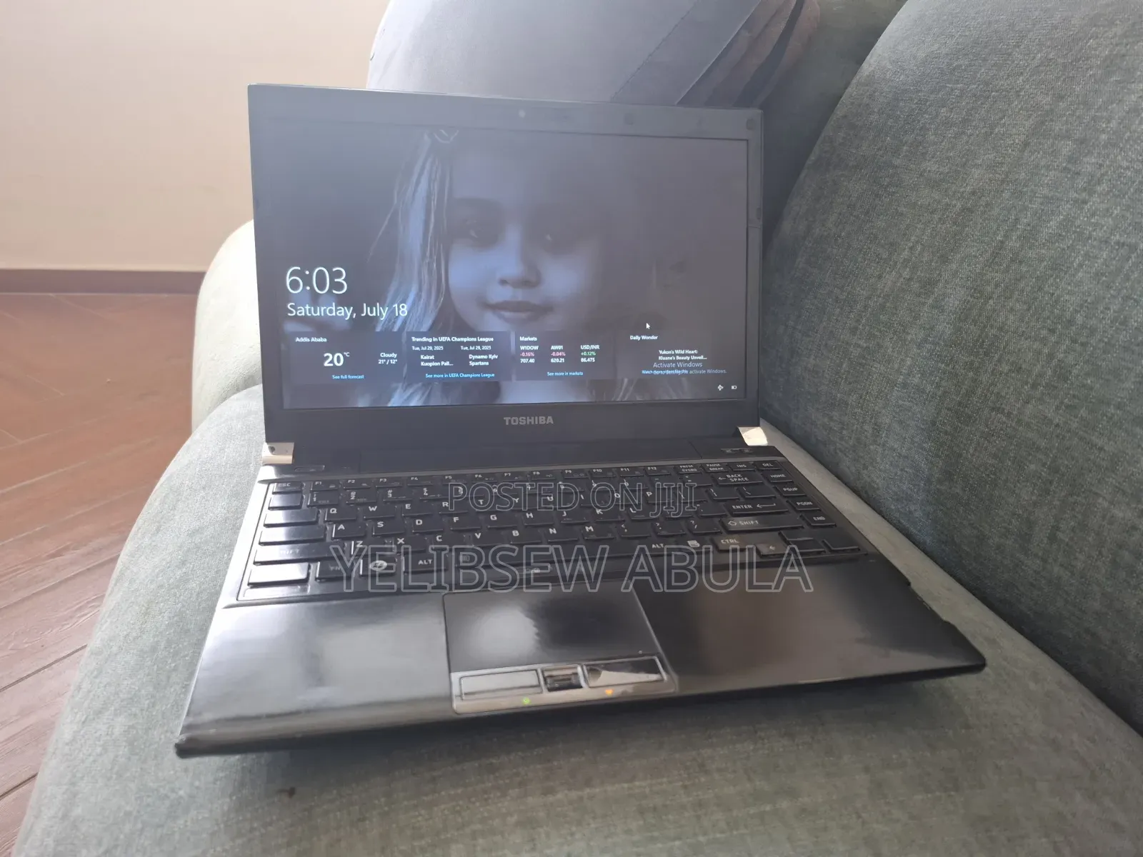 Laptop Toshiba Portege R930 4GB Intel Core i5 HDD 500GB