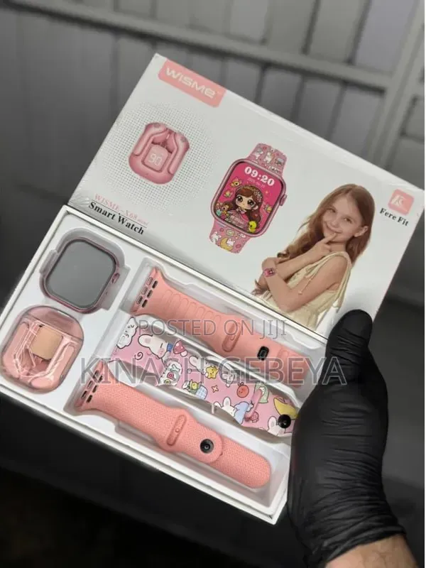 2in1 Wisme X68 Smart Watch With Ear Buds