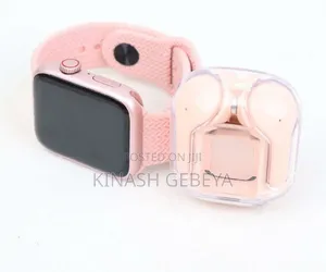 2in1 Wisme X68 Smart Watch With Ear Buds