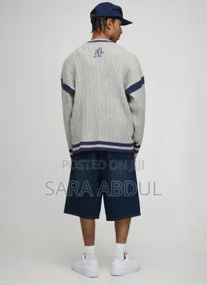 BoohooMan Brand Knitted Oversize Cardigan Size Medium