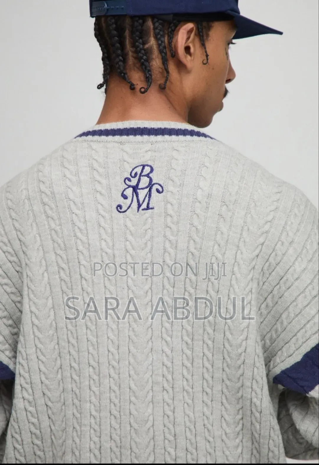 BoohooMan Brand Knitted Oversize Cardigan Size Medium