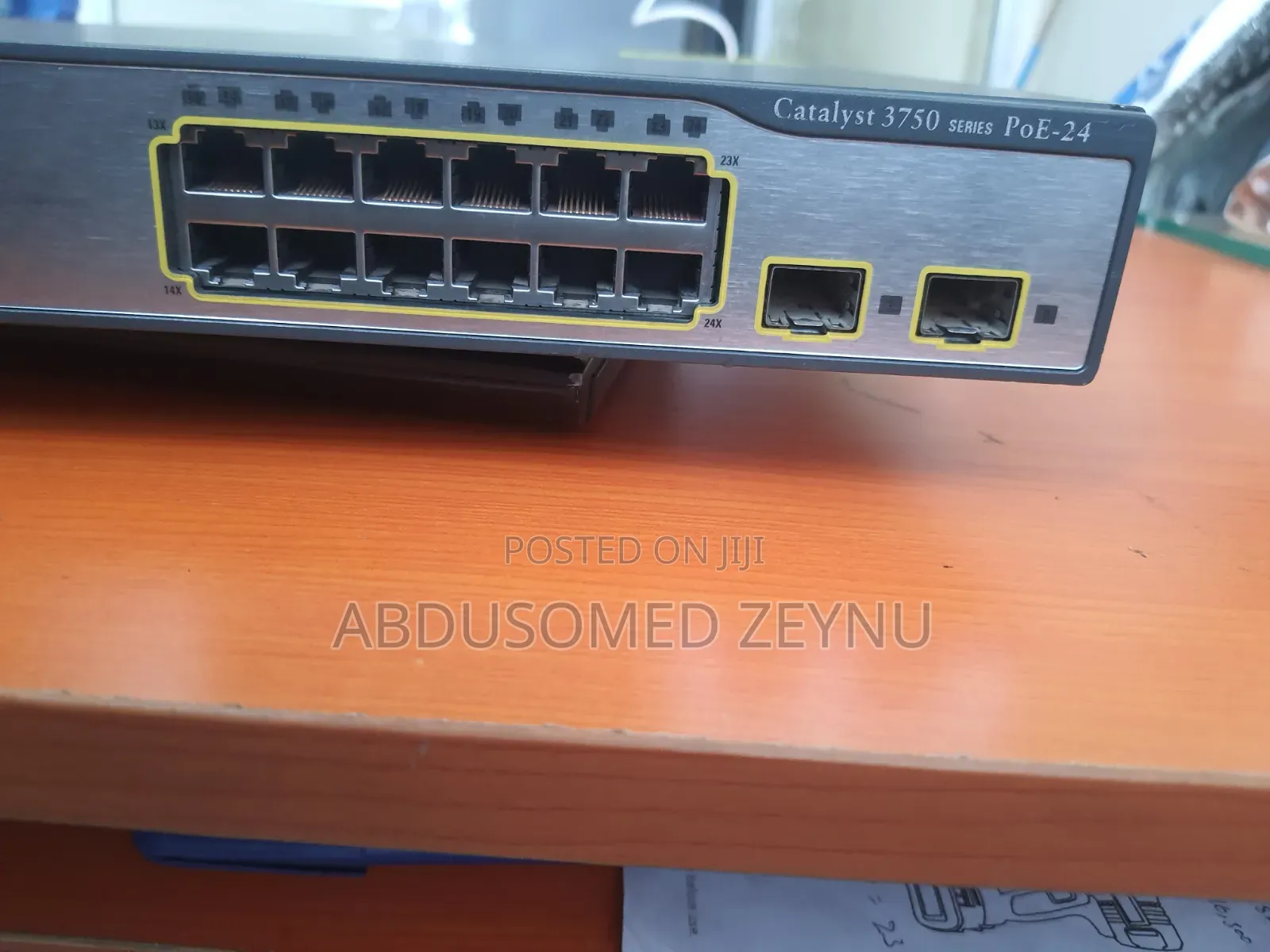 Cisco Catalyst 3750 Series PoE-24 Network Switch