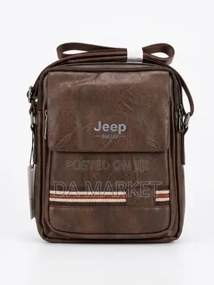 Jeep Leather Shoulder Bag