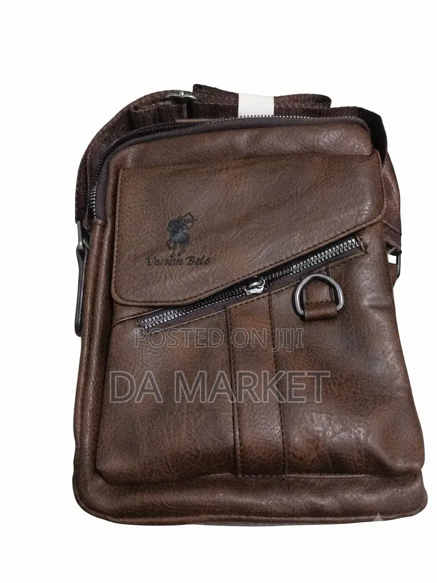 Jeep Leather Shoulder Bag