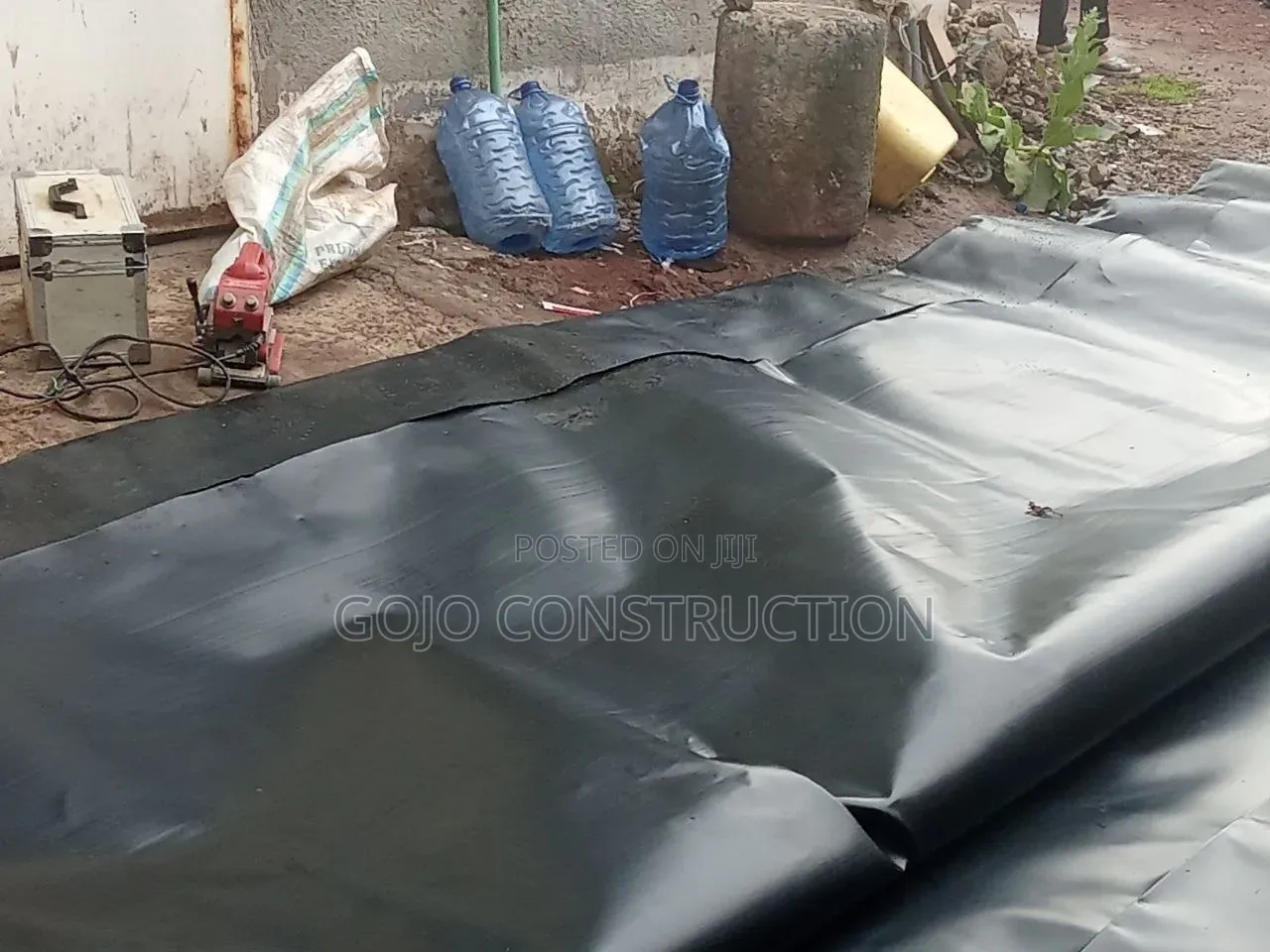 Geomembrane/ማቆሪያ