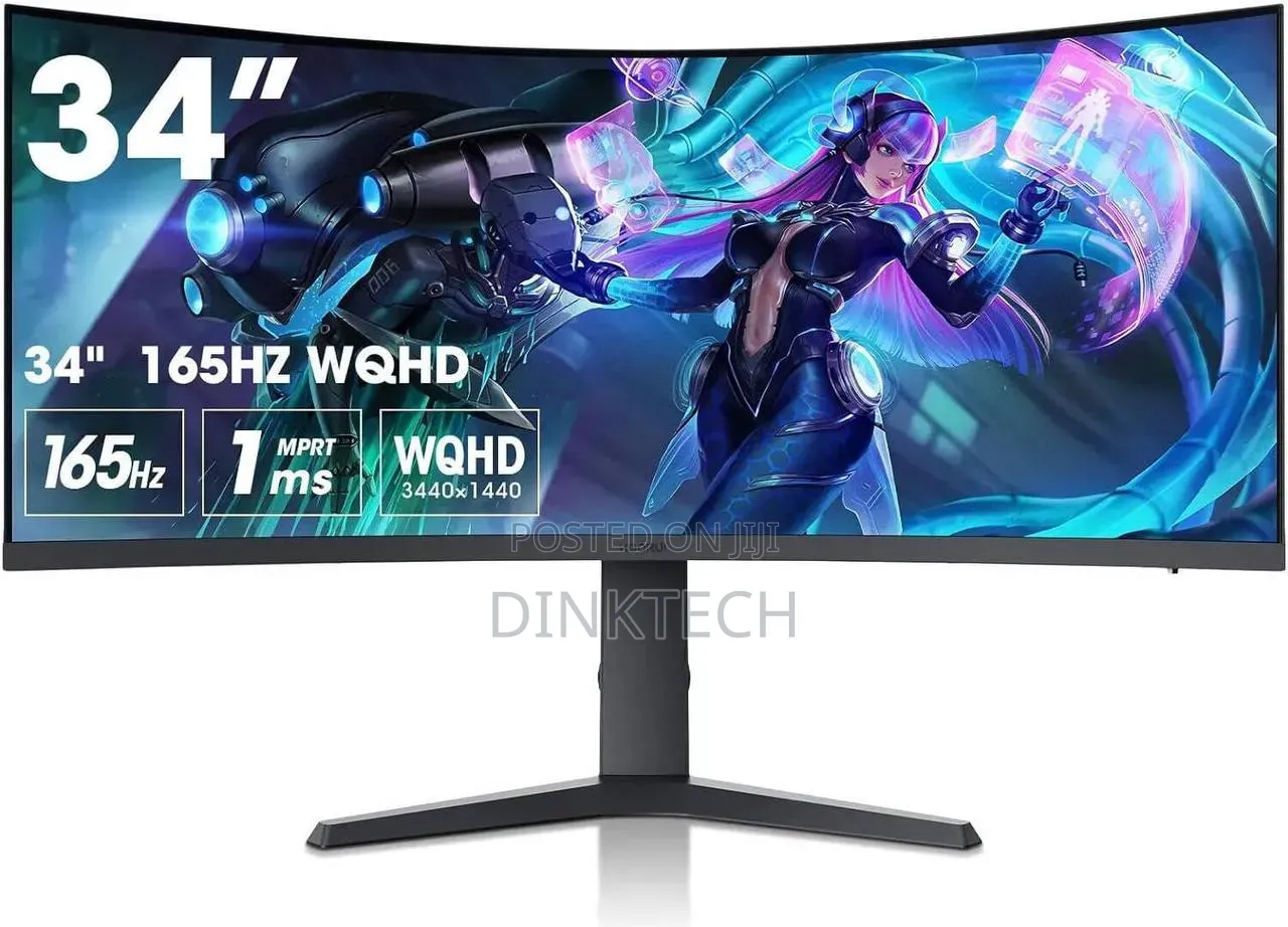 KOORUI 34 Inch Curved Gaming Monitor