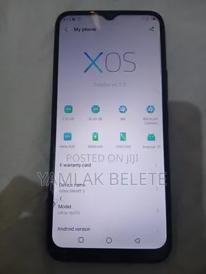 Infinix Smart 5 4G (X657C) 32 GB Black