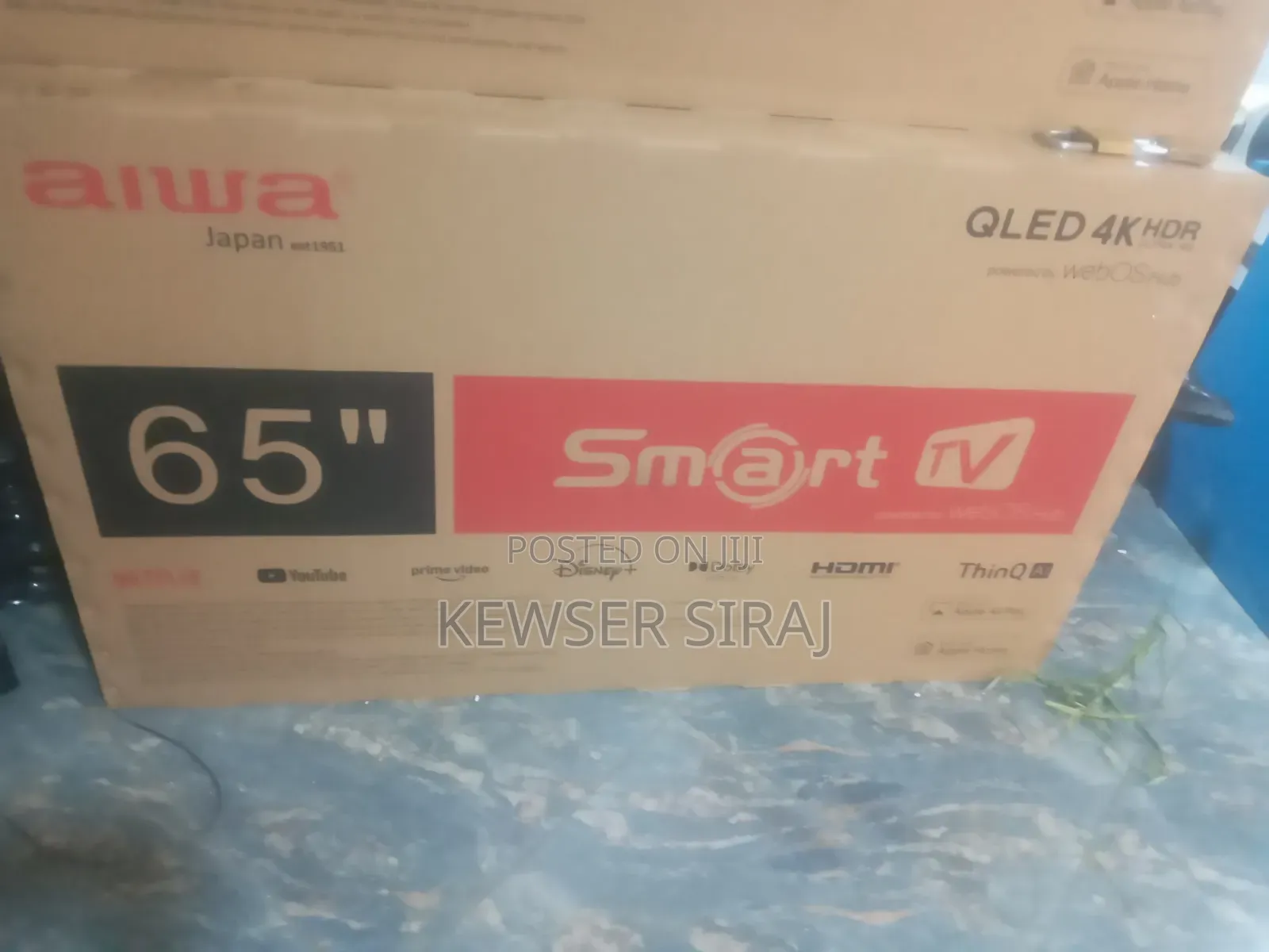 Alwa 65inch TV Smart Android