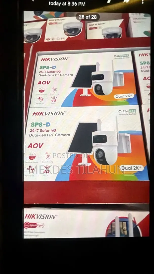 Hikvision Wireless Dual Lense 4g 4mp Camera
