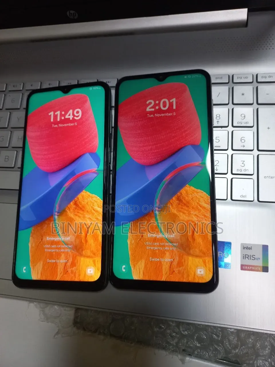 New Samsung Galaxy M33 5G 128 GB Blue
