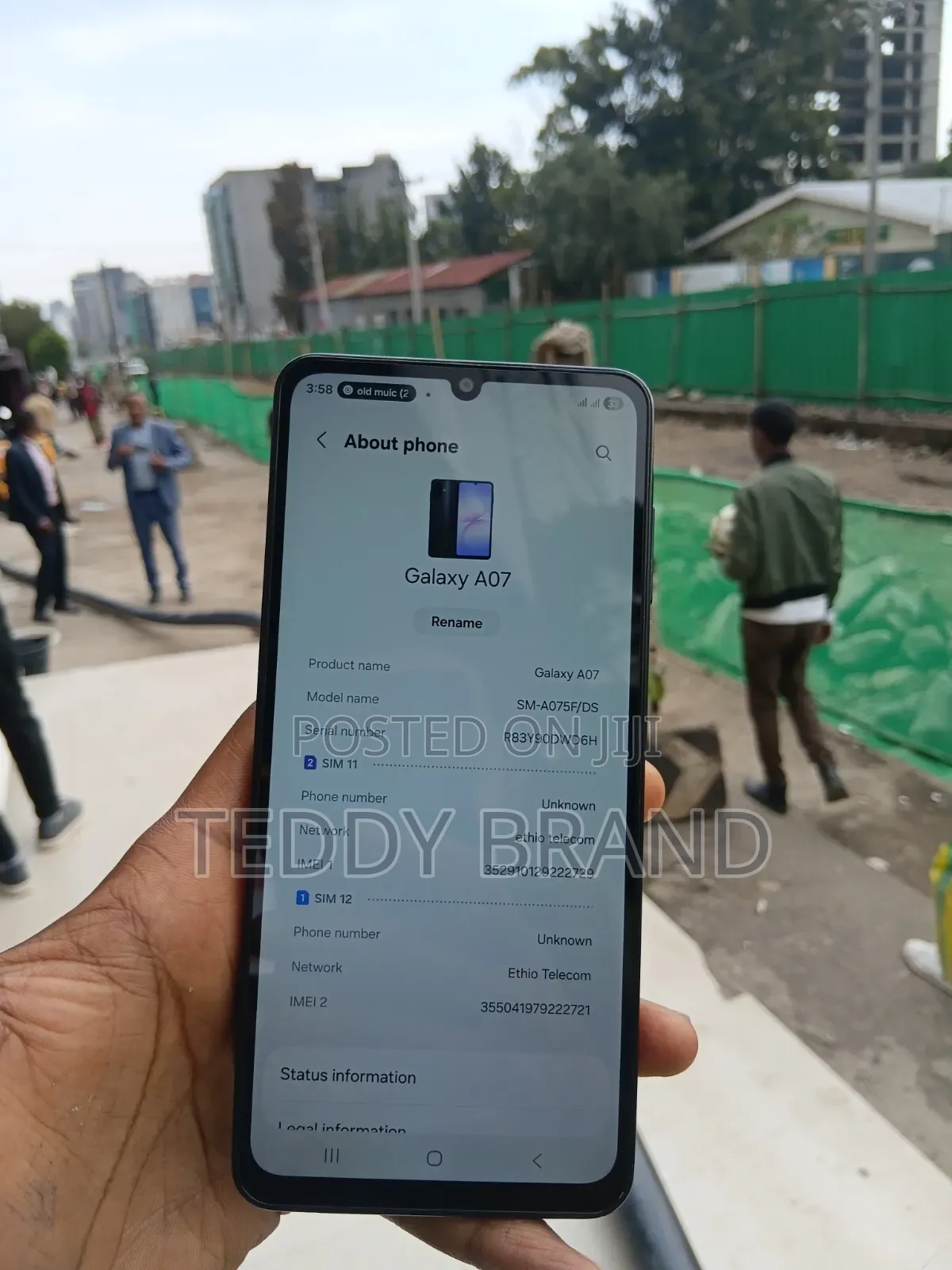 Samsung Galaxy A07 4G 128 GB Blue