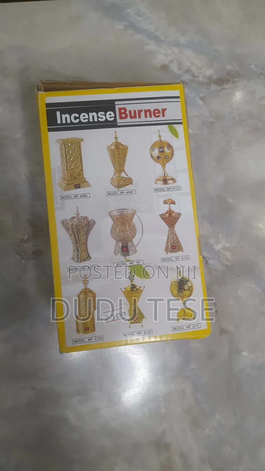 የእጣን/ የከርቤ ማጨሻ