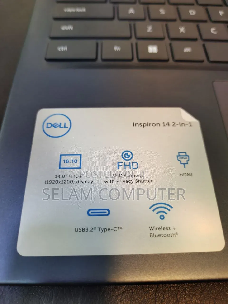 New Laptop Dell Inspiron 15 8GB AMD Ryzen 5 SSD 512GB
