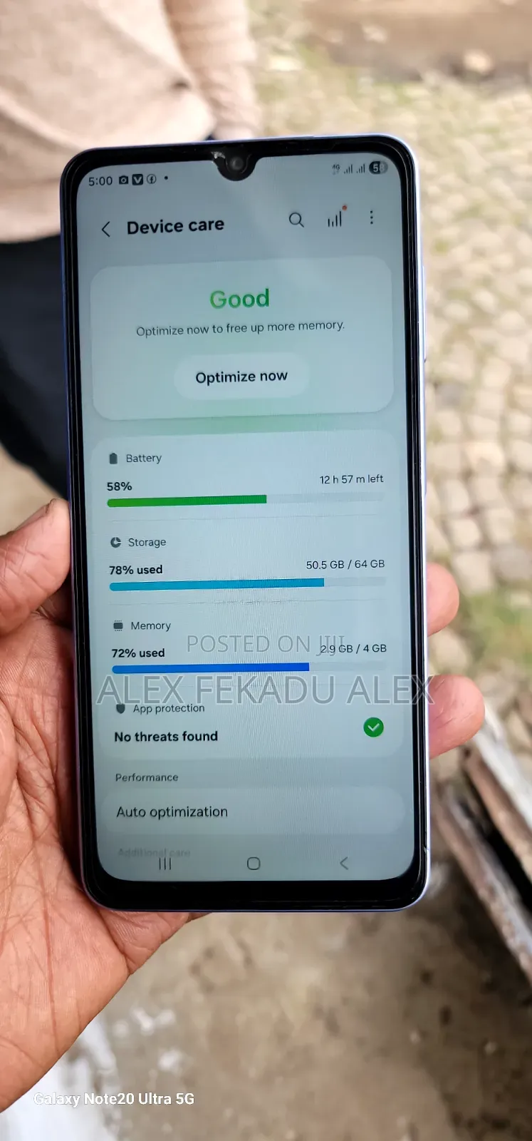 Samsung Galaxy A07 128 GB