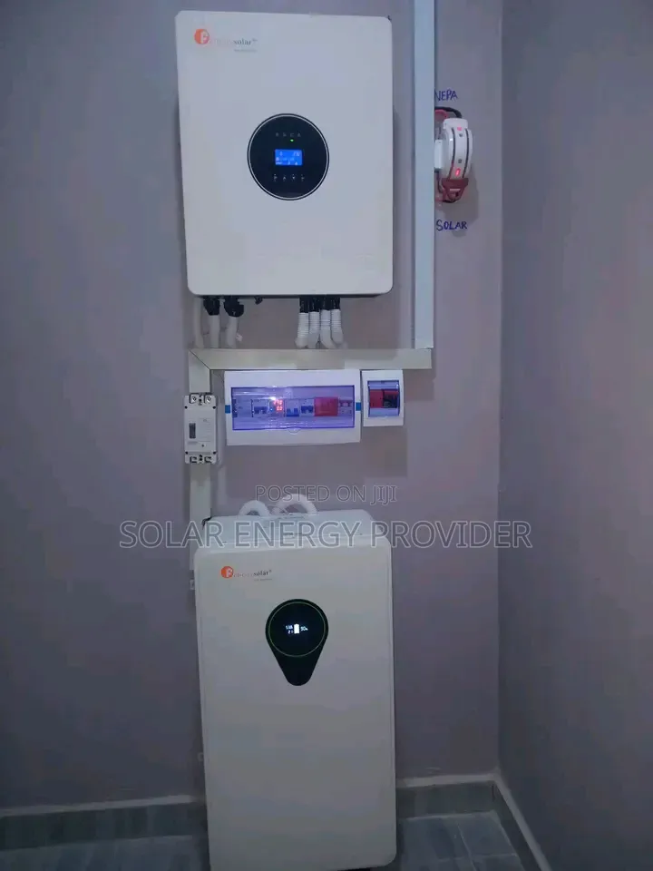 5Kw Invertor and Lithium Ion Battrey