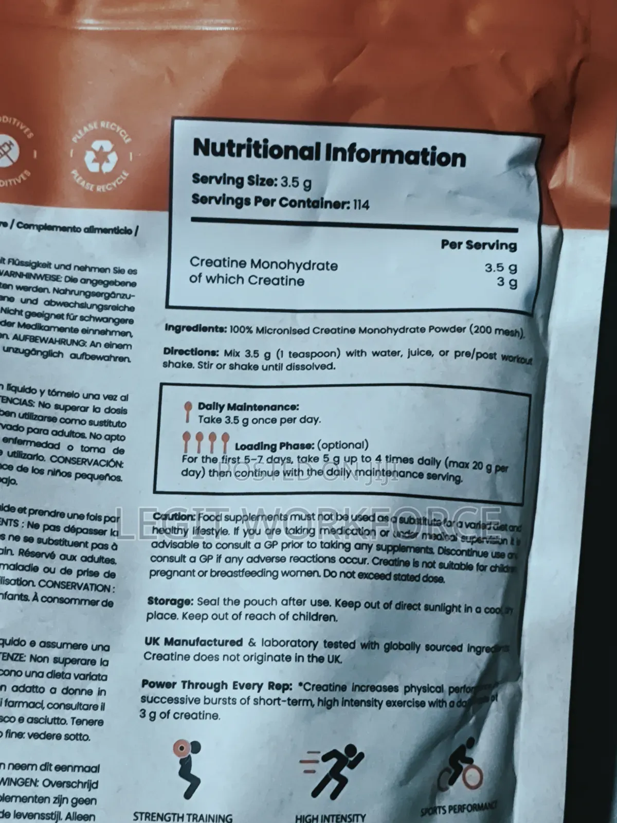 Creatine Monohydrate