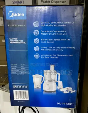 Midea Food Processor – 800W Kitchen Processor With 1.5L Bowl Blender