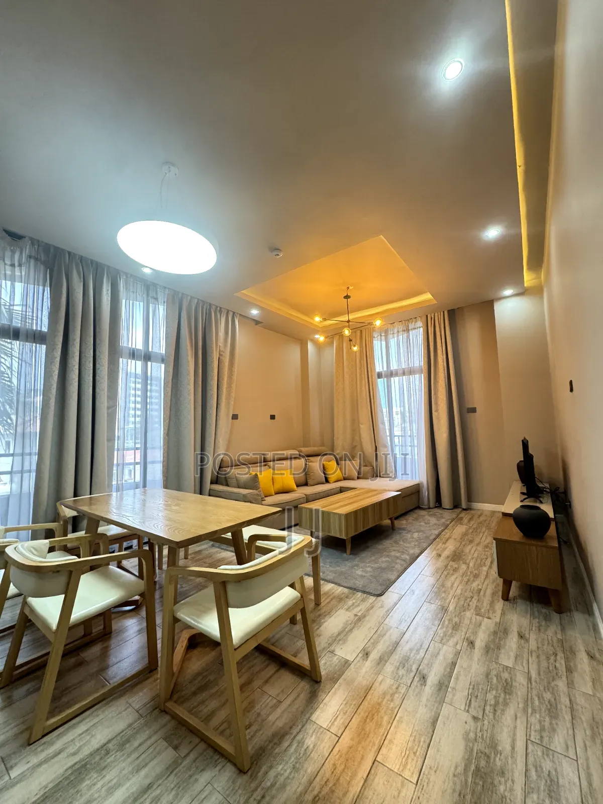 Furnished 3bdrm Apartment in Bole for rent