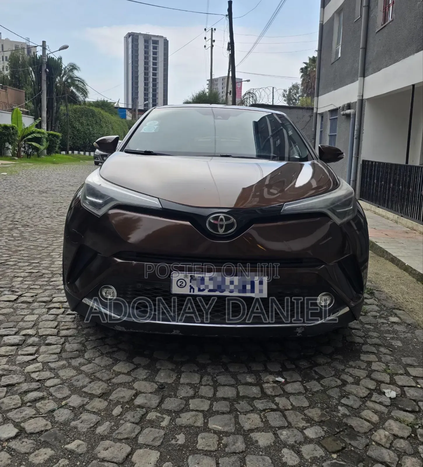 Toyota C-HR 2017 Brown