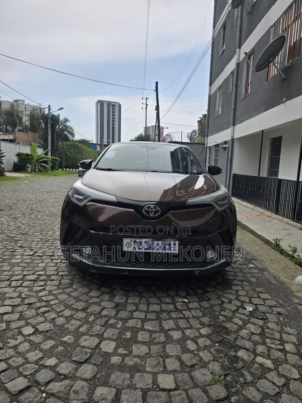 Toyota C-HR 2017 Burgundy
