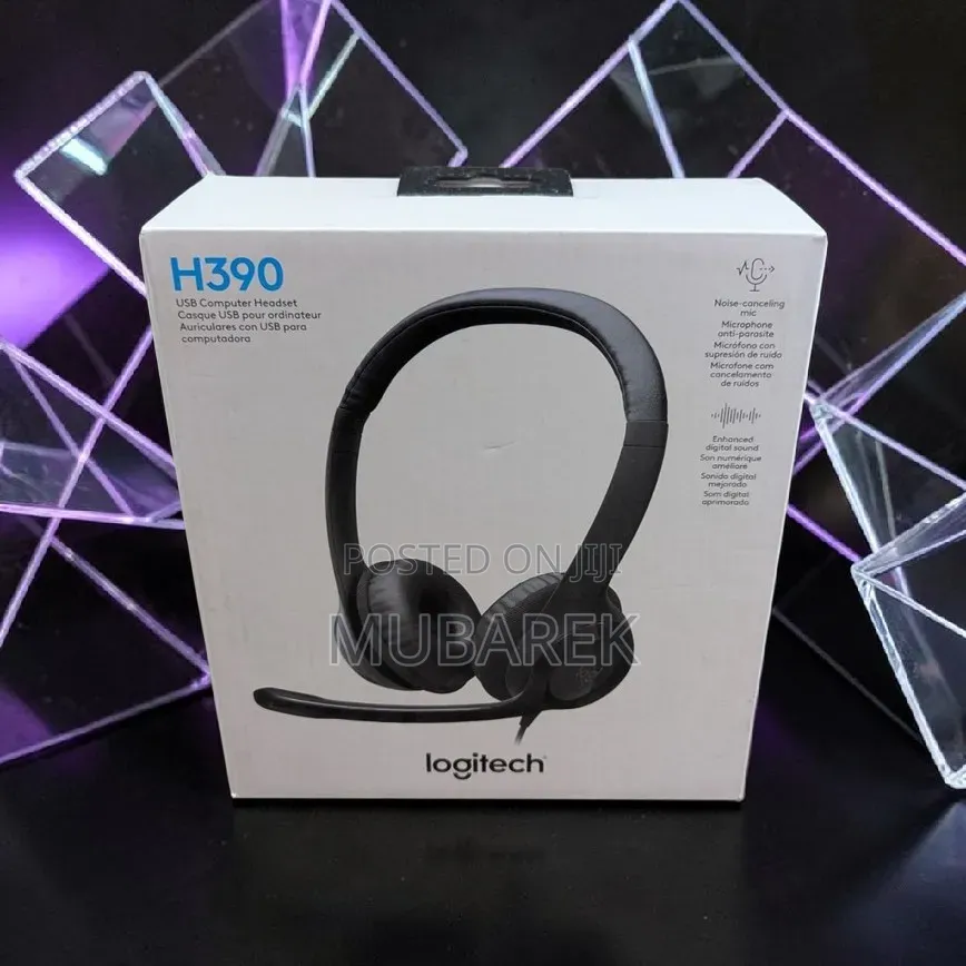 Perfect for Remote Work: The Logitech H390 USB Computer Headset