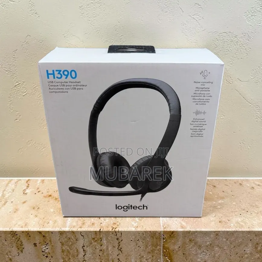 Call Center Ready: Logitech H390 Noise-Cancelling USB Headset