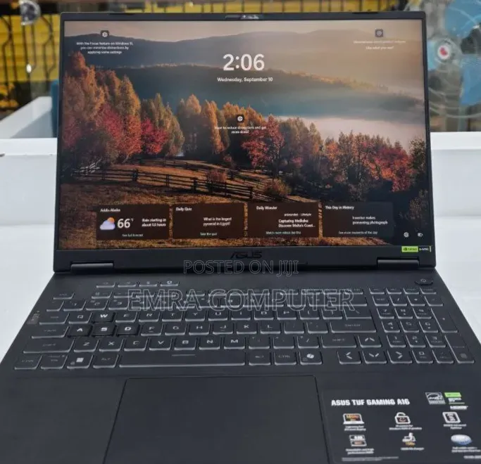 New Laptop Asus TUF Gaming A16 16GB AMD Ryzen 9 SSD 1T