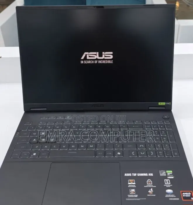 New Laptop Asus TUF Gaming A16 16GB AMD Ryzen 9 SSD 1T