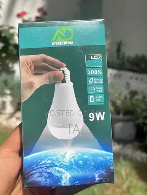 9W Rechargeable Emergency LED Bulb