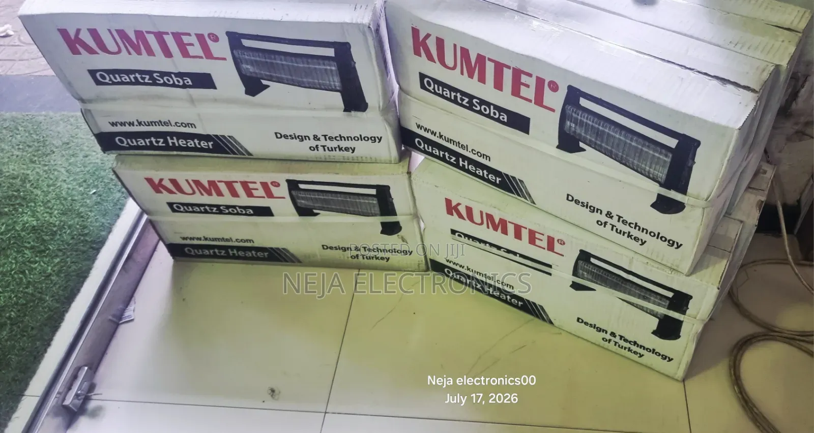 Kumtek Heaters Quartz 2.Ampules Delivery
