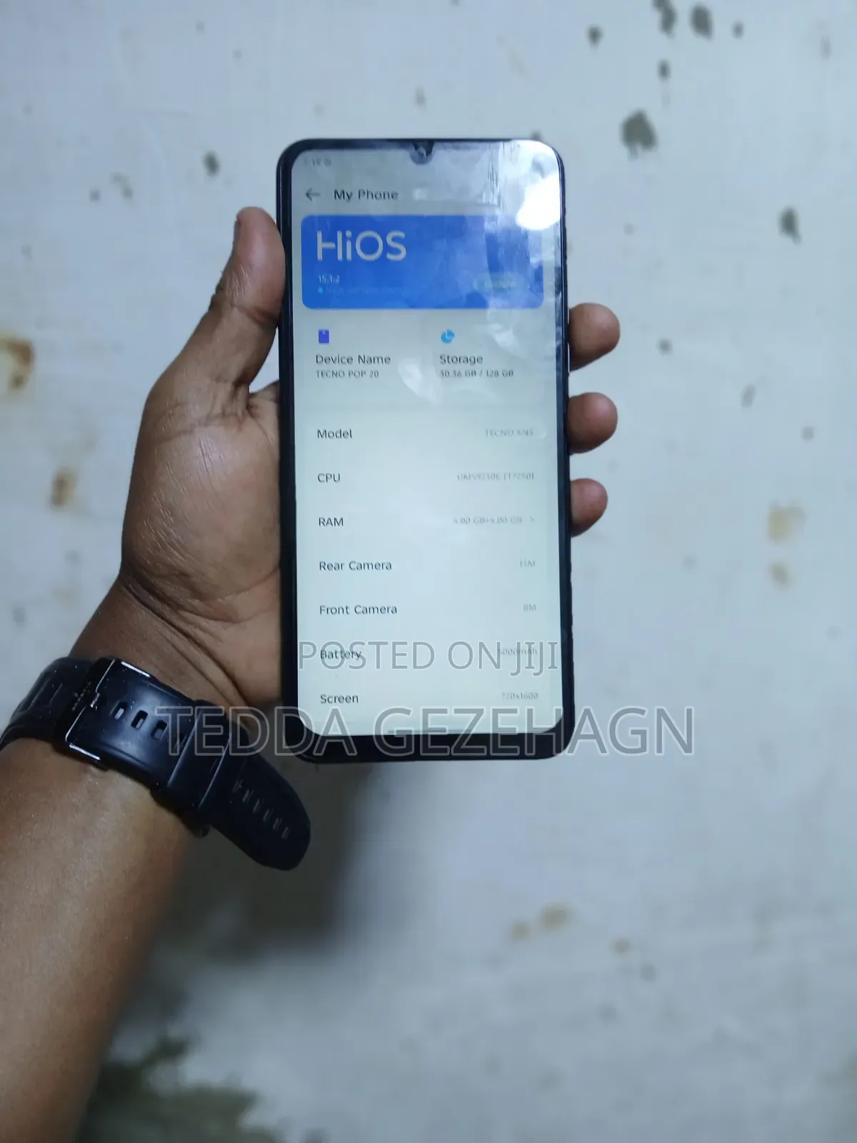 New Tecno Pop 20 128 GB Black