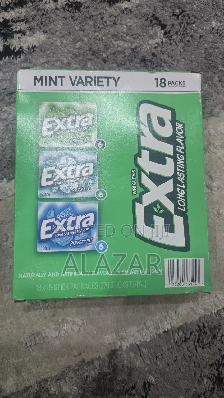 Extra Sugar-Free Gum Mint Variety Pack (18 Packs)