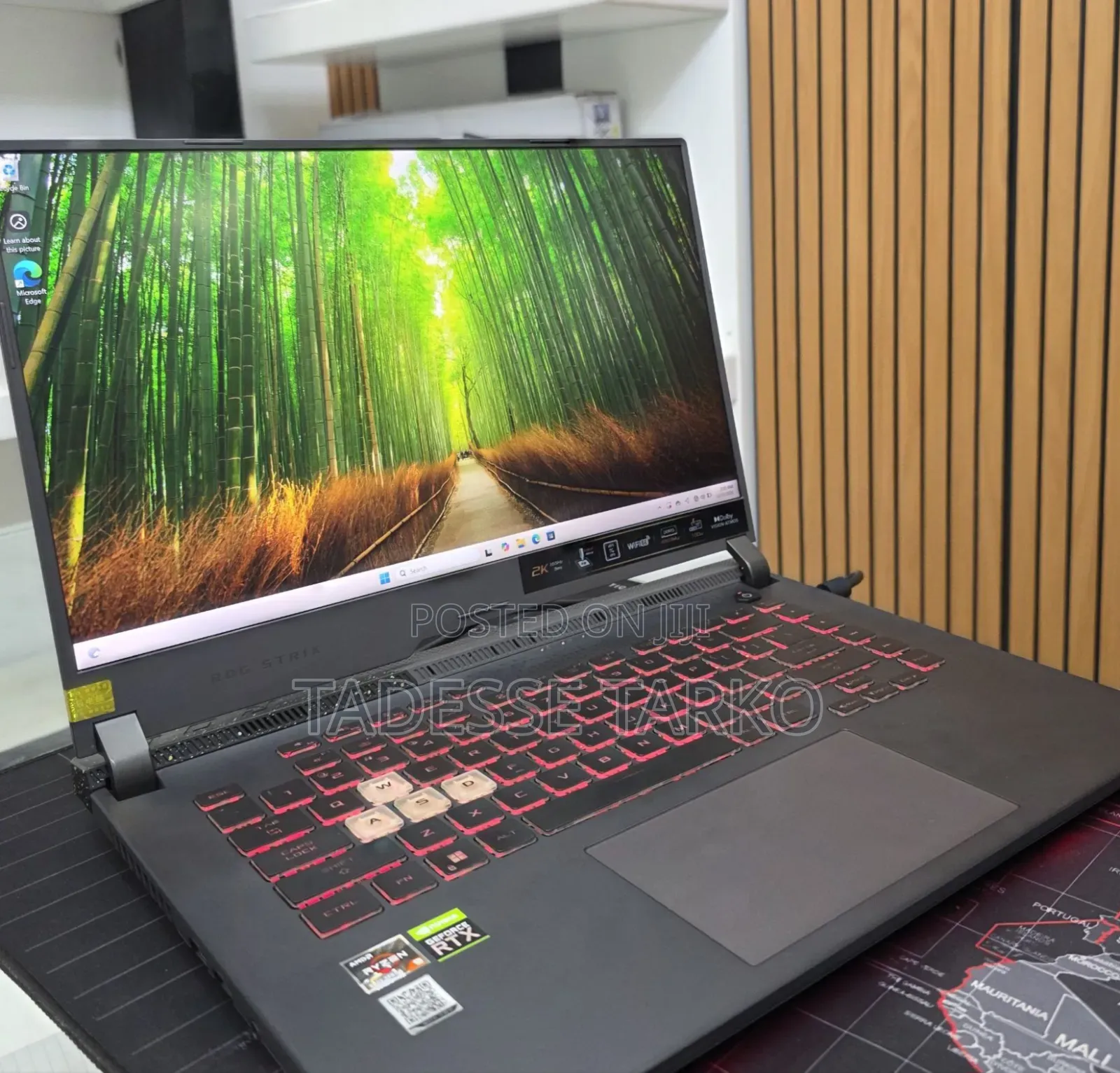 New Laptop Asus ROG Strix G16 G614 16GB AMD Ryzen 7 SSD 512GB