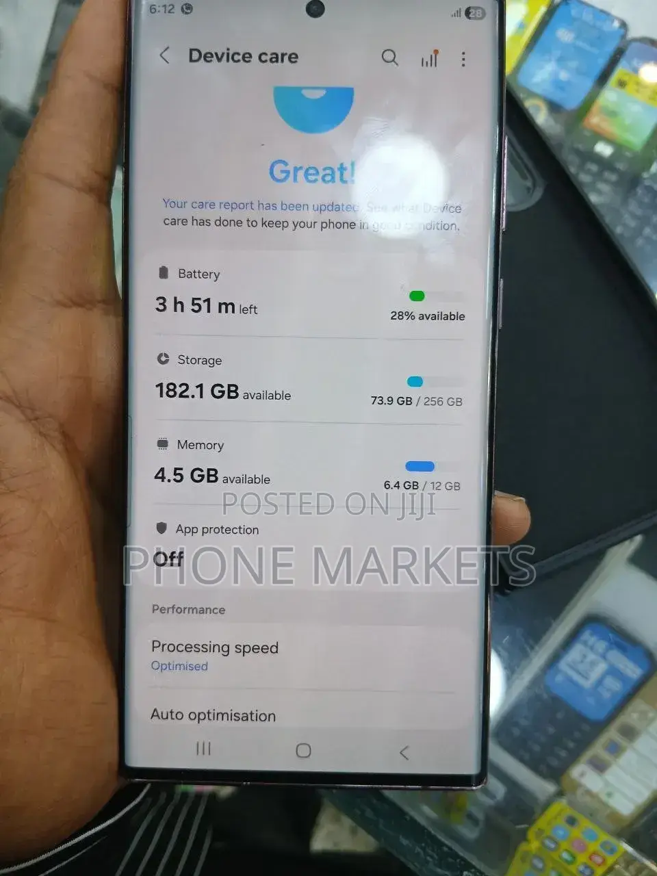 Samsung Galaxy S22 Ultra 256 GB Gray