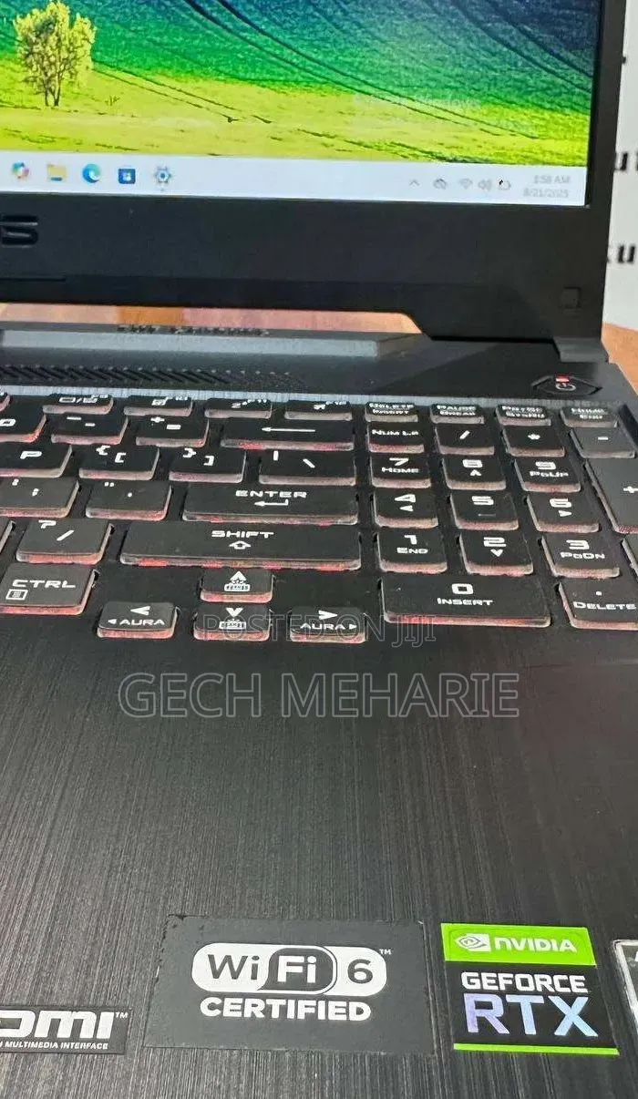 New Laptop Asus TUF Gaming A15 16GB AMD Ryzen 7 SSD 512GB