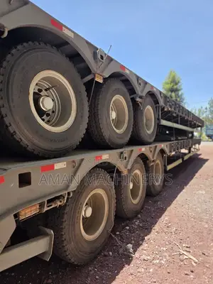 አዲስ Lowbed Trailer ለሽያጭ – 80Ton Capacity