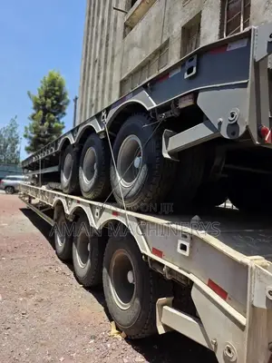 አዲስ Lowbed Trailer ለሽያጭ – 80Ton Capacity