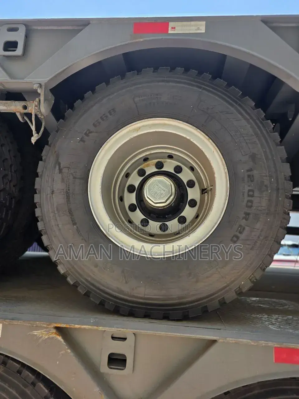 አዲስ Lowbed Trailer ለሽያጭ – 80Ton Capacity