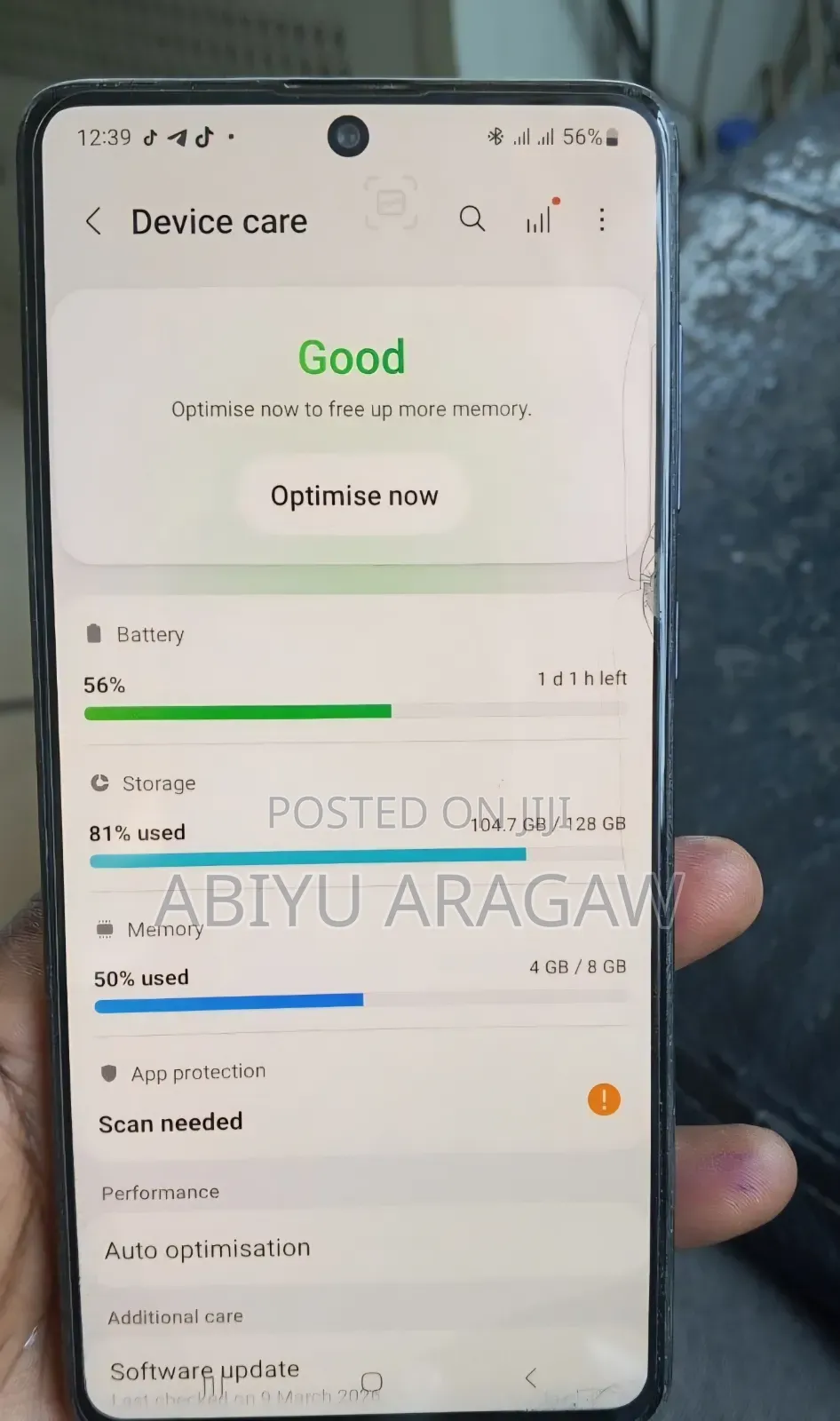 Samsung Galaxy A71 5G 128 GB Silver