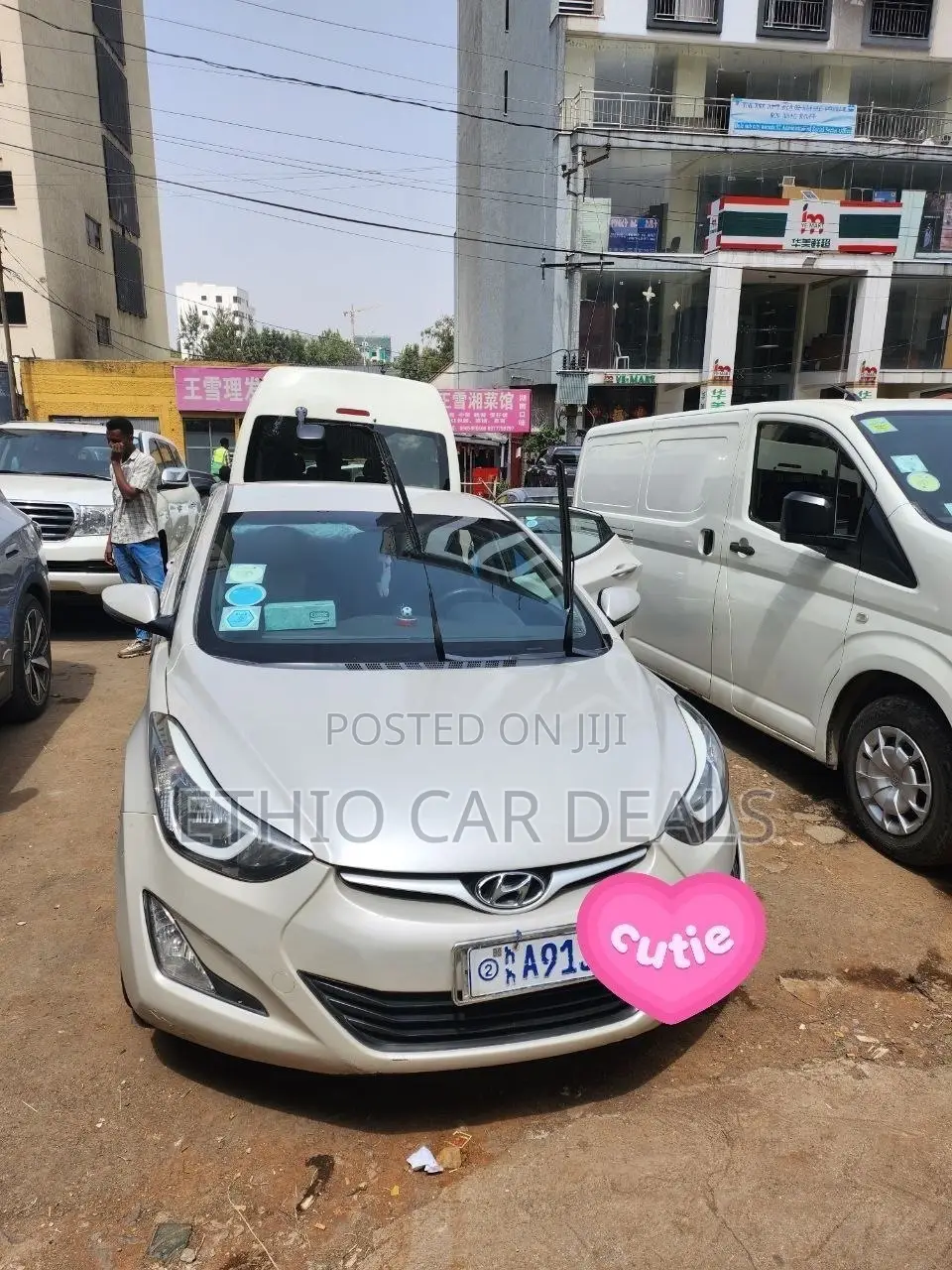 Hyundai Elantra 2015 Off white