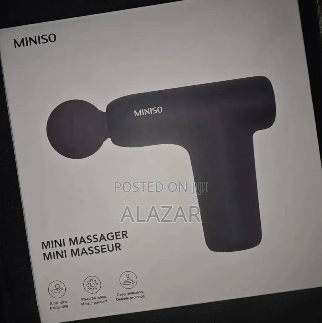 Massager - MINISO Massage Gun, Portable Massager (Type-C Rechargeable)