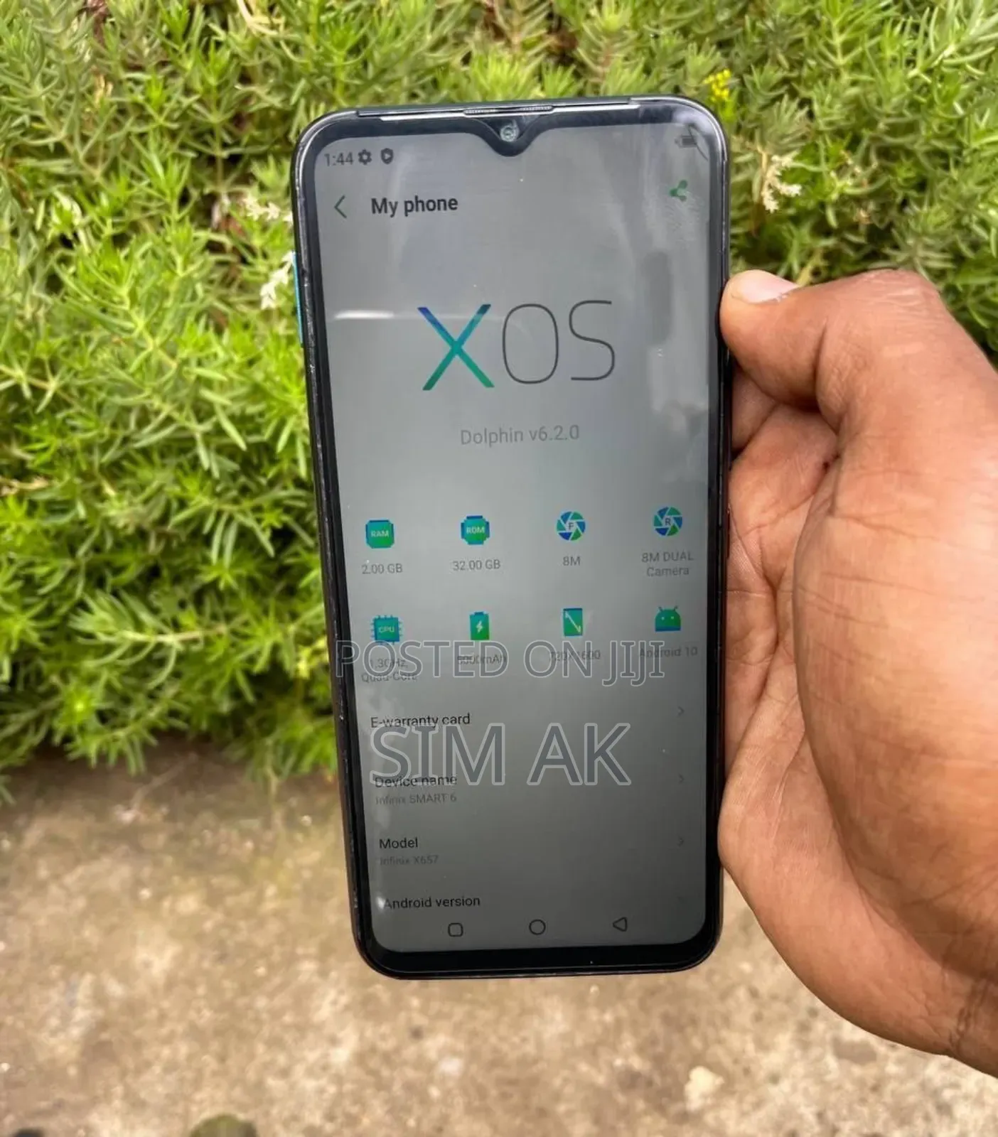 Infinix Smart 6 32 GB Black