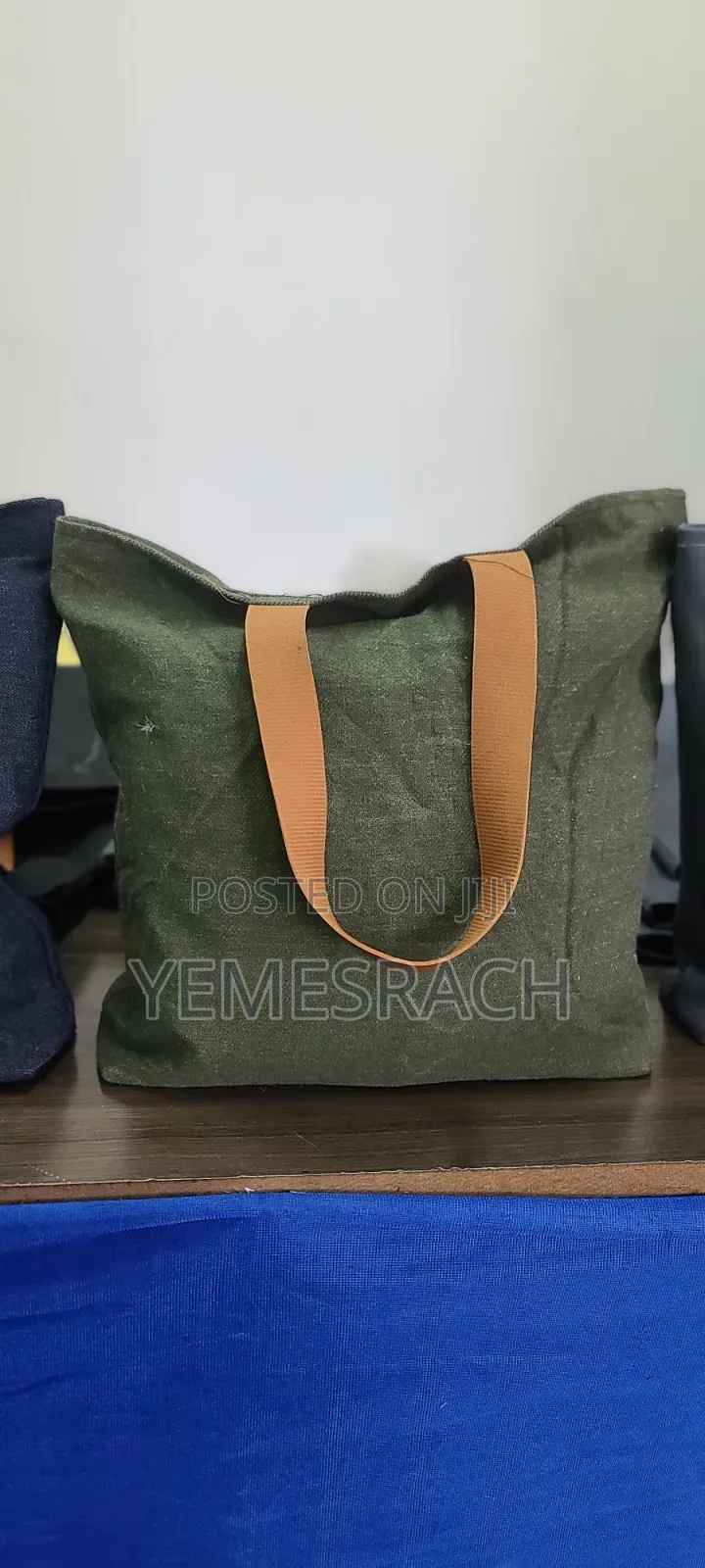 PBC Leather Tote Bag